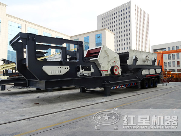 車載移動石子破碎機